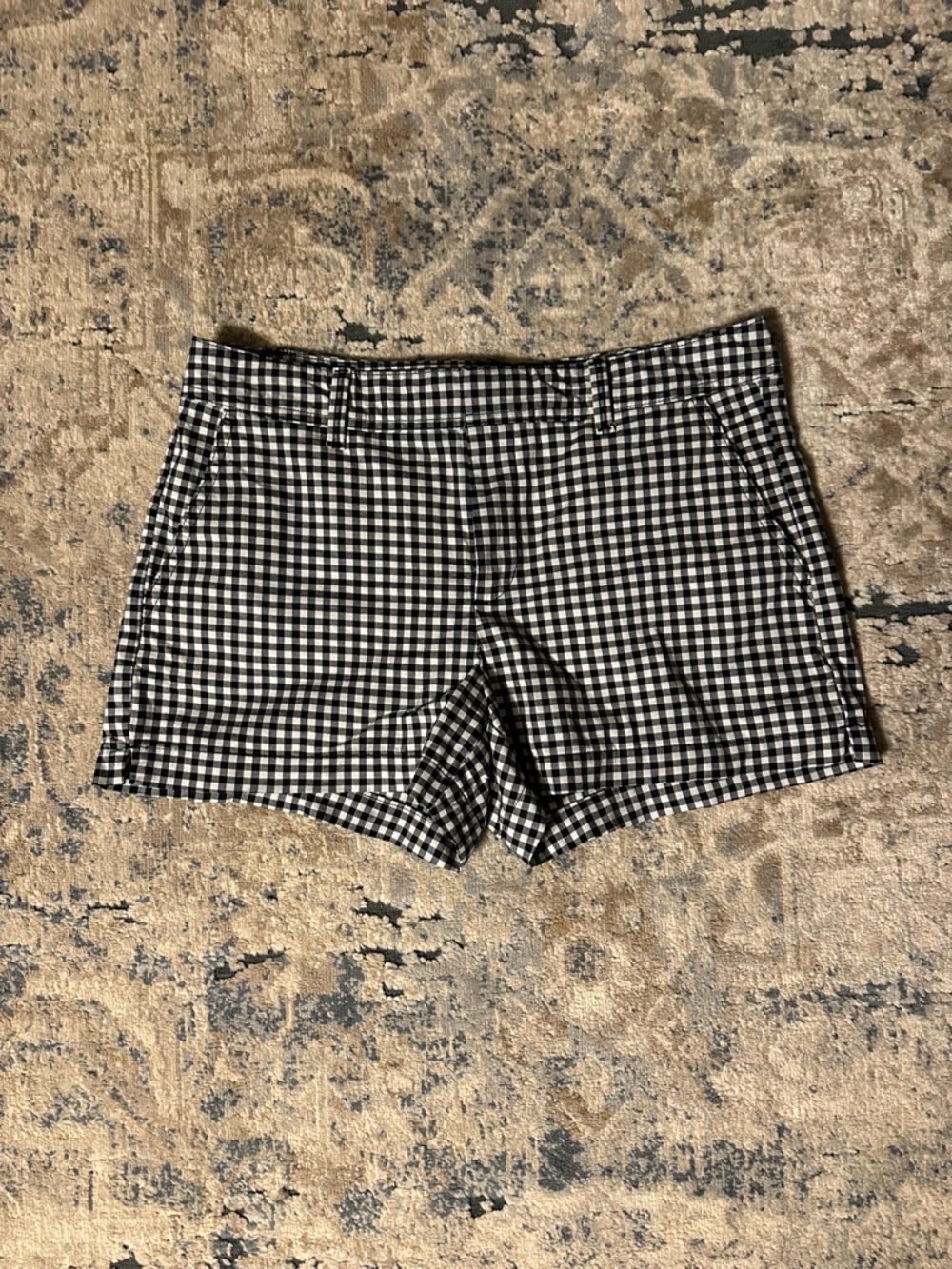 Black & White Gingham Women’s Shorts from Gap